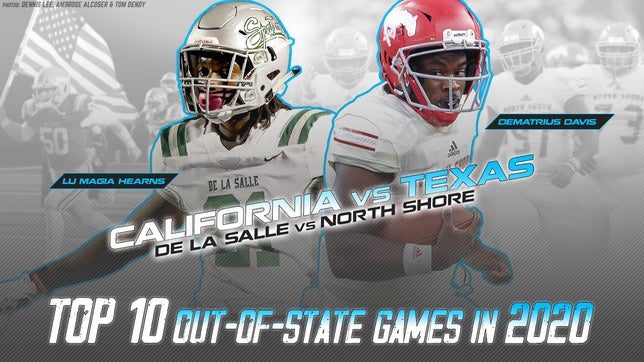 We take a look at the Top 10 out of state high school games scheduled for the 2020 season. Keep in mind some or all of these games could be affected from now until the start of the season.