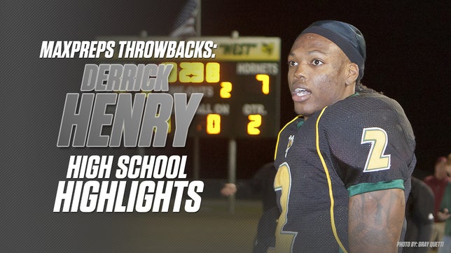 Derrick Henry throughout his career playing football starting at Yulee high school.