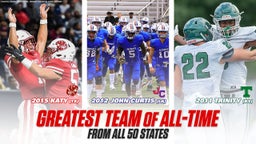 Best all-time high school football team from each state