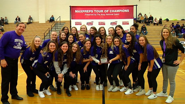 The MaxPreps Tour of Champions presented by the Army National Guard, stopped at Monroe-Woodbury (NY) high school to present the girls soccer team with the prestigious Army National Guard National Rankings Trophy.