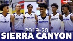 2019-20 Sierra Canyon Basketball Team