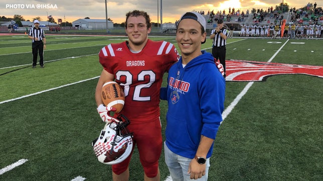 Charlie Spegal is now the all-time leading rusher in the state of Indiana, passing the previous record of Sammy Mireles with 8,110 yards.