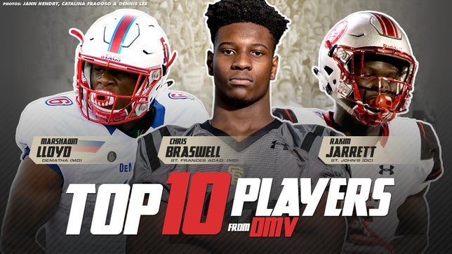 National Football Editor Zack Poff takes a look at the Top 10 players from the DMV area in the Class of 2020. These rankings are based of 247sports player composite list as of June 14, 2019.