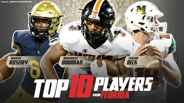 National Football Editor Zack Poff takes a look at the Top 10 players from Florida in the Class of 2020. These rankings are based of 247sports player composite list as of June 6, 2019.
