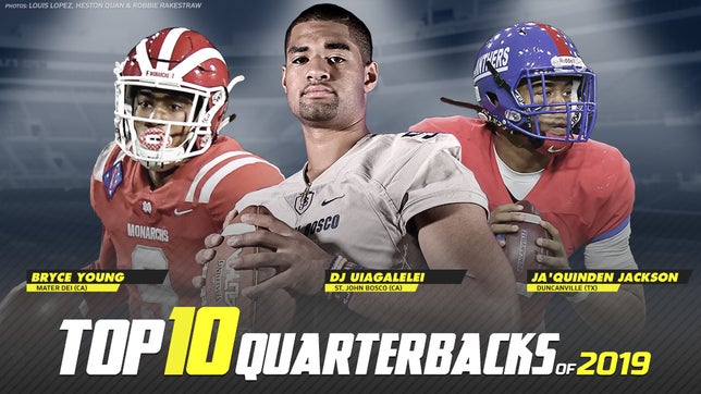 National Football Editor Zack Poff takes a look at the Top 10 quarterbacks in high school football.