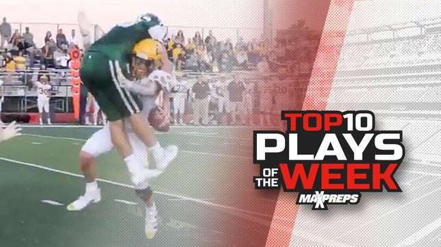 Steve Montoya and Chris Stonebraker pump you up with the 10 best high school football plays in the country from Week 4 competition.