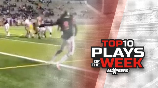 Steve Montoya and Chris Stonebraker showcase the 10 best high school football plays in the country from the November 14-17, 2019 weekend.