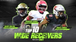 Top 10 Wide Receivers from Class of 2021