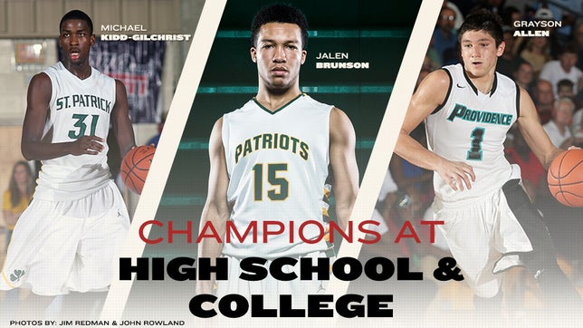 These 4 players all have the opportunity to join the heralded list of basketball players that have won championships at the high school, college and NBA levels.