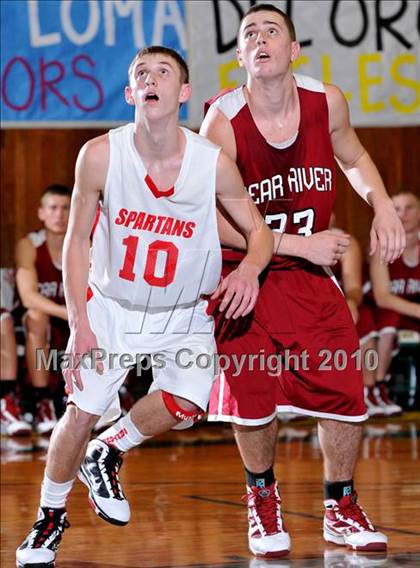 Thumbnail 1 in San Juan vs. Bear River (Kendall Arnett Tournament) photogallery.