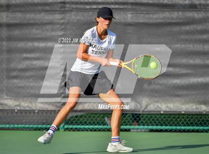 Thumbnail 2 in Kaufman vs Wimberly (UIL 4A Girls Team Tennis Finals) photogallery.