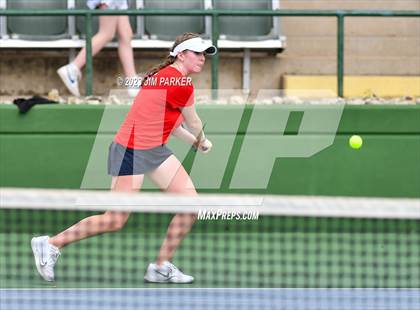 Thumbnail 3 in Kaufman vs Wimberly (UIL 4A Girls Team Tennis Finals) photogallery.