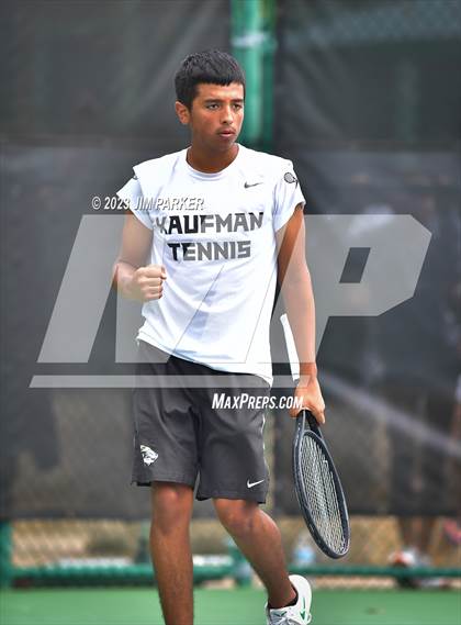Thumbnail 2 in Kaufman vs Wimberly (UIL 4A Girls Team Tennis Finals) photogallery.