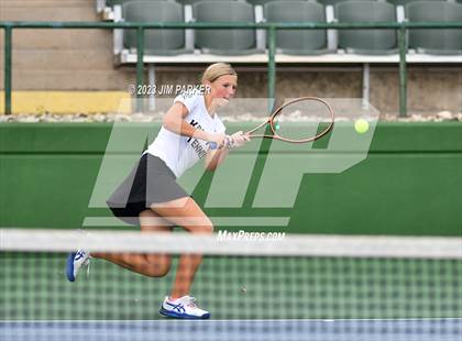 Thumbnail 3 in Kaufman vs Wimberly (UIL 4A Girls Team Tennis Finals) photogallery.