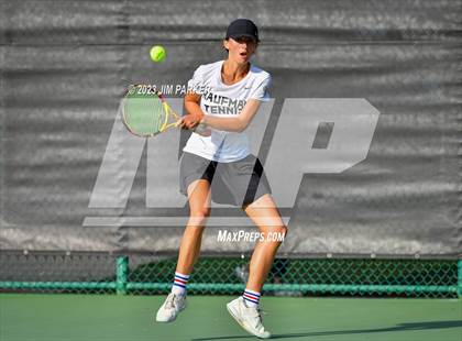 Thumbnail 3 in Kaufman vs Wimberly (UIL 4A Girls Team Tennis Finals) photogallery.