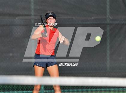 Thumbnail 2 in Kaufman vs Wimberly (UIL 4A Girls Team Tennis Finals) photogallery.