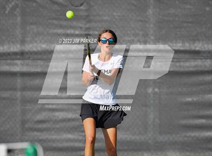 Thumbnail 1 in Kaufman vs Wimberly (UIL 4A Girls Team Tennis Finals) photogallery.