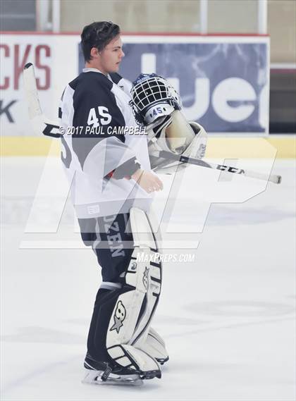 Thumbnail 2 in Cactus Shadows vs Mesquite (AHSHA Quarter Final) photogallery.