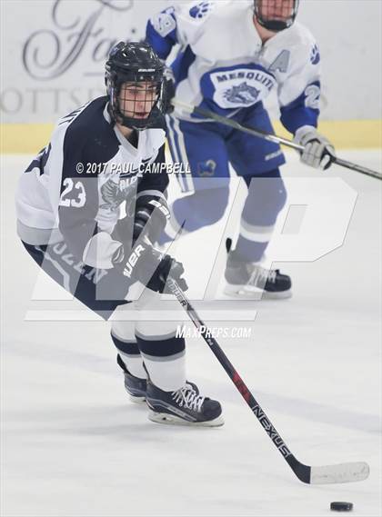 Thumbnail 1 in Cactus Shadows vs Mesquite (AHSHA Quarter Final) photogallery.
