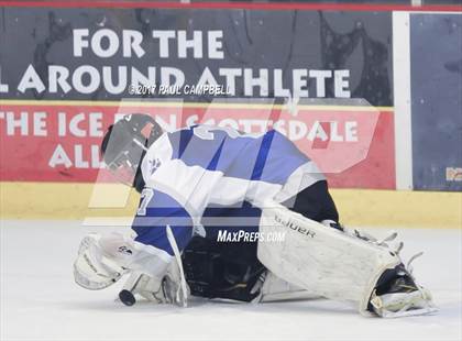 Thumbnail 1 in Cactus Shadows vs Mesquite (AHSHA Quarter Final) photogallery.