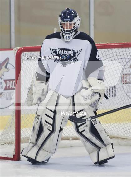 Thumbnail 1 in Cactus Shadows vs Mesquite (AHSHA Quarter Final) photogallery.