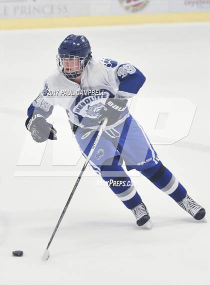 Thumbnail 1 in Cactus Shadows vs Mesquite (AHSHA Quarter Final) photogallery.