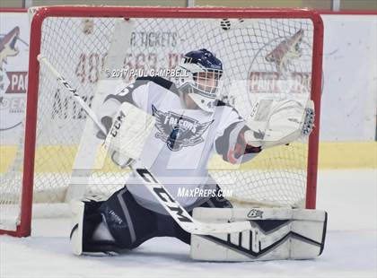 Thumbnail 1 in Cactus Shadows vs Mesquite (AHSHA Quarter Final) photogallery.