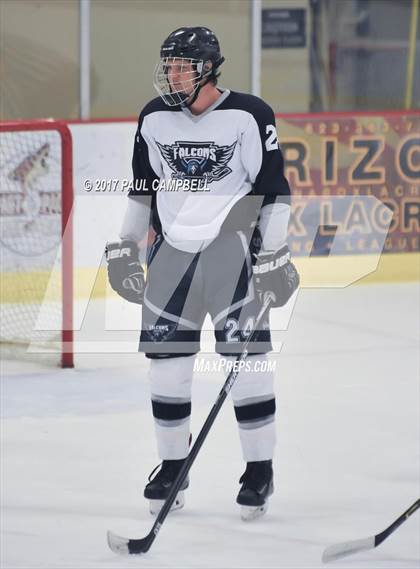 Thumbnail 1 in Cactus Shadows vs Mesquite (AHSHA Quarter Final) photogallery.