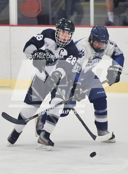 Thumbnail 2 in Cactus Shadows vs Mesquite (AHSHA Quarter Final) photogallery.
