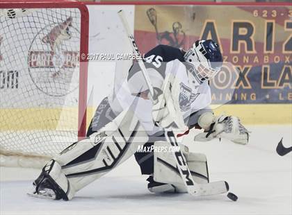 Thumbnail 3 in Cactus Shadows vs Mesquite (AHSHA Quarter Final) photogallery.