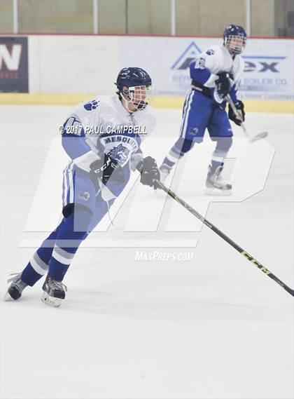 Thumbnail 1 in Cactus Shadows vs Mesquite (AHSHA Quarter Final) photogallery.