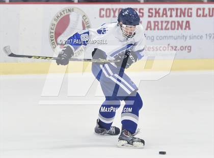 Thumbnail 3 in Cactus Shadows vs Mesquite (AHSHA Quarter Final) photogallery.