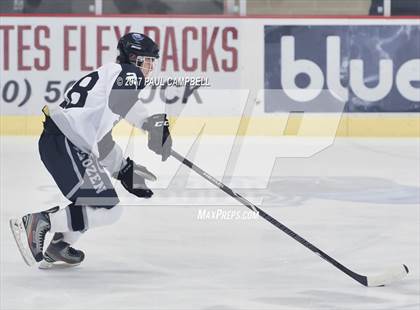 Thumbnail 2 in Cactus Shadows vs Mesquite (AHSHA Quarter Final) photogallery.