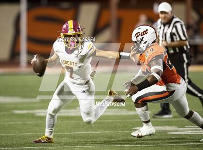 Thumbnail 2 in Liberty @ Pittsburg (Senior Night) photogallery.