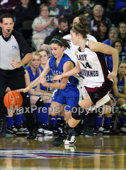 Thumbnail 3 in Martins Mill vs. Falls City (UIL 1A Semifinal) photogallery.