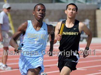 Thumbnail 2 in 2011 Herb Wyre Relays @ Antelope Valley College photogallery.
