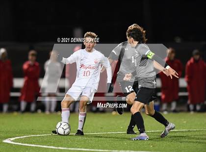Thumbnail 3 in Hilton vs. Penfield (NYSPHSA Section V Class AA Semifinal) photogallery.