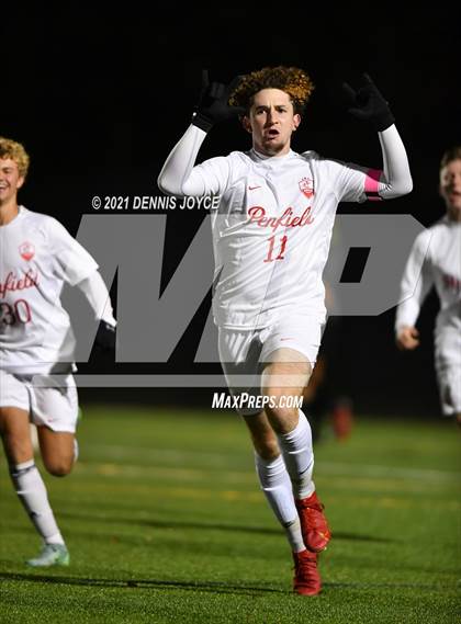 Thumbnail 3 in Hilton vs. Penfield (NYSPHSA Section V Class AA Semifinal) photogallery.