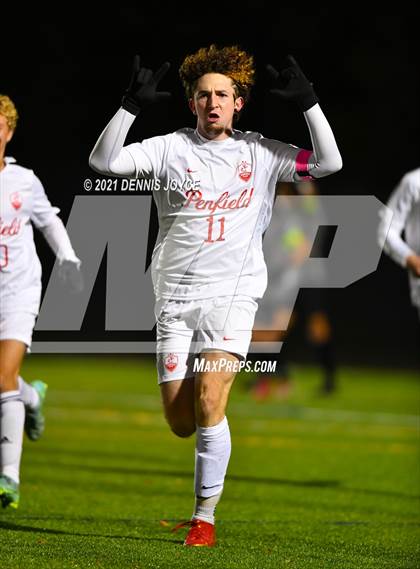 Thumbnail 1 in Hilton vs. Penfield (NYSPHSA Section V Class AA Semifinal) photogallery.
