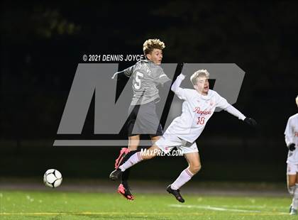 Thumbnail 2 in Hilton vs. Penfield (NYSPHSA Section V Class AA Semifinal) photogallery.