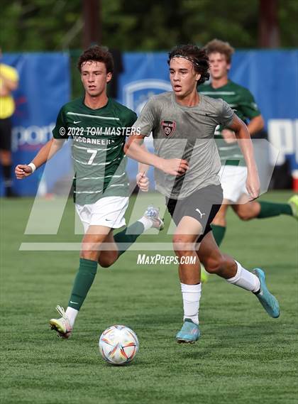 Thumbnail 3 in Charlotte Country Day School vs South Mecklenburg (Preseason) photogallery.
