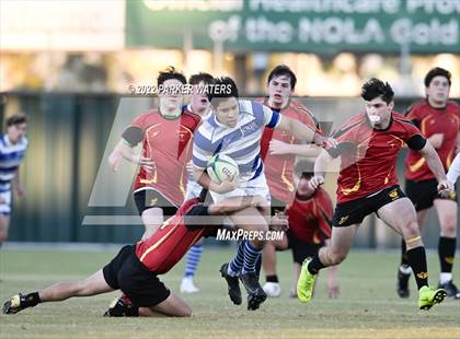 Thumbnail 1 in Brother Martin vs Jesuit (NOLA Gold Stadium) photogallery.