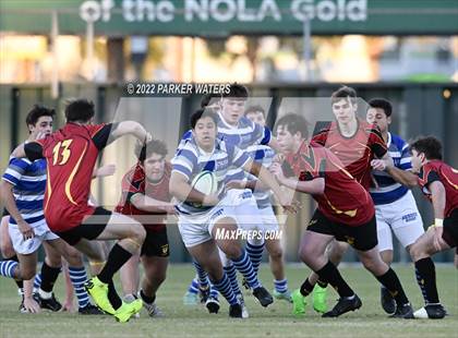 Thumbnail 1 in Brother Martin vs Jesuit (NOLA Gold Stadium) photogallery.