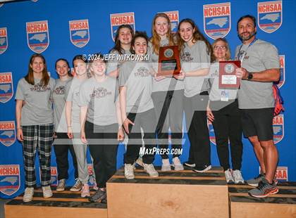 Thumbnail 1 in NCHSAA 3A State Swimming Championship Awards photogallery.