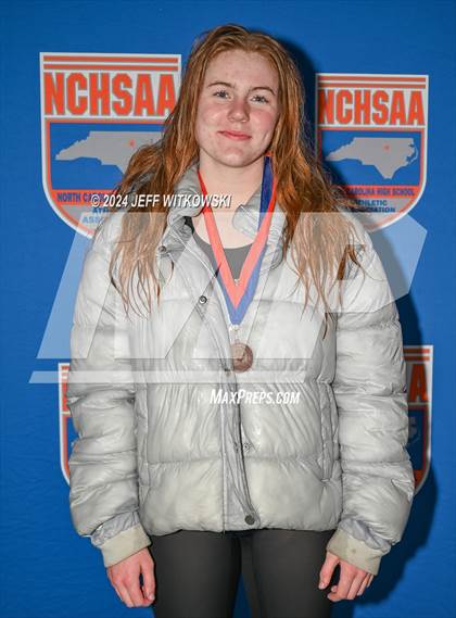 Thumbnail 3 in NCHSAA 3A State Swimming Championship Awards photogallery.