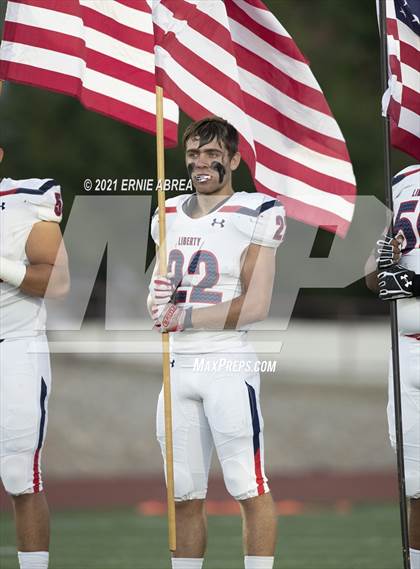 Thumbnail 3 in Liberty vs. Clayton Valley Charter (Honor Bowl) photogallery.