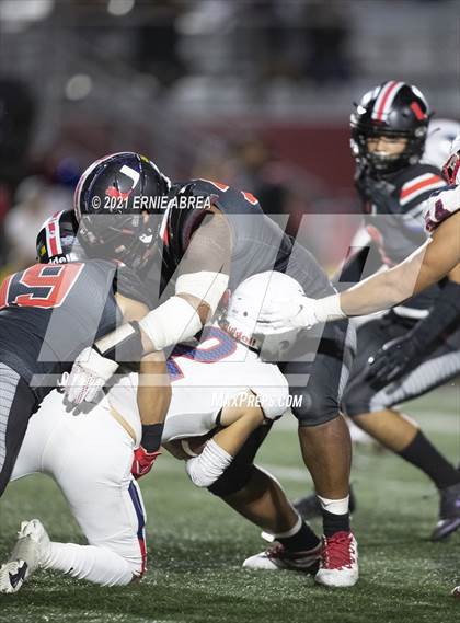 Thumbnail 1 in Liberty vs. Clayton Valley Charter (Honor Bowl) photogallery.