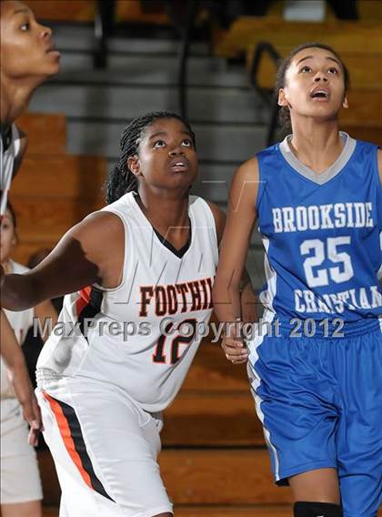 Thumbnail 1 in Brookside Christian vs. Foothill (Coaches vs. Cancer) photogallery.