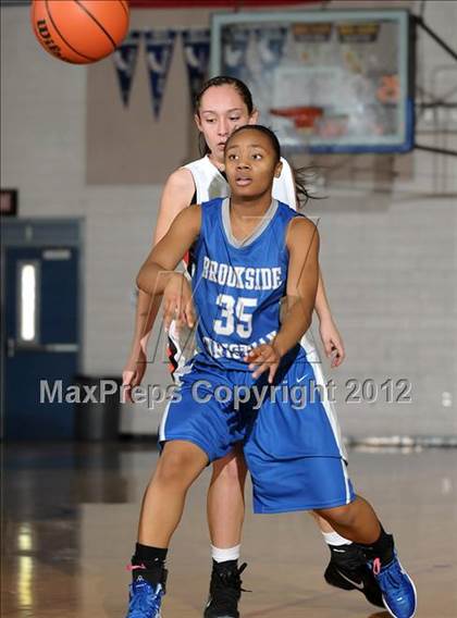 Thumbnail 3 in Brookside Christian vs. Foothill (Coaches vs. Cancer) photogallery.