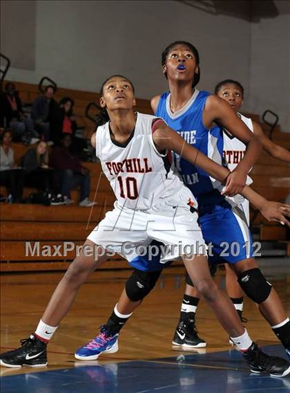Thumbnail 3 in Brookside Christian vs. Foothill (Coaches vs. Cancer) photogallery.